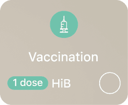 First vaccine for baby schedule